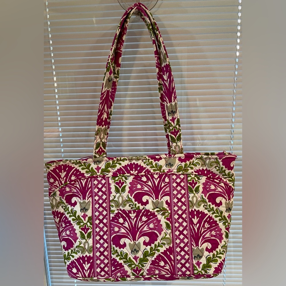Vera Bradley Shoulder Bag with Matching Cosmetic Bag